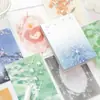 Bloc de notas Crepúsculo Serie Coleccionista de Sueños Base de Material para Decoración de Diario Fresco Dibujado a Mano 100 Hojas en 2 Estilos
