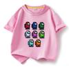 Camiseta de algodón para niños Space Kill, venta al por mayor, de comercio exterior, de manga corta, para bebé, fina, de verano