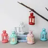 Lanterna de Vento Estilo Nórdico Castiçal de Aromaterapia Presente de Dia dos Namorados Decorações para Jantar à Luz de Velas Decorações de Arte em Ferro Portátil