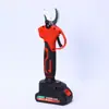 Tijeras de Podar de Batería de Litio Transfronterizas de Fábrica Tijeras Eléctricas Recargables para Jardín Portátiles Domésticas Inalámbricas Set de Tijeras para Ramas Gruesas y Ramas de Frutas