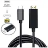 Cabo USB-C para USB 3.1 para HDMI / Tipo Macbook Air para HDMI 1,8 m