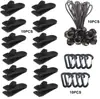 Clip para Tienda de Campaña Resistente al Viento para Exteriores Transfronterizo, Clip Espiral de Nylon para Lona, Clip Multifuncional para Cuerda de Viento de Tienda