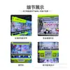 Estación Galaxy Máquina de Garra de Peluches para Cuatro Jugadores Comercial Popular Máquina de Garra Centro Comercial Escanear Código Equipo de Diversión Operado por Monedas