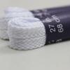 Embalagem de Papel Rolo Único Duplo cadarço cadarço plano cadarço branco poliéster sapatos masculinos e femininos universal sapatos de lona cadarço de tênis