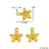 Una Variedad de Exquisitos Colgantes de Acero Inoxidable, Cabezas de Vaca, Abejas, Cachorros, Corazones, Flores Colgantes para Collares DIY