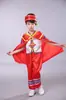 1 de junio Día del Niño Disfraces de Performance para Minorías para Niños y Niñas 2018 Nuevos Disfraces de Performance Miao y Yi para Niños Venta al por Mayor
