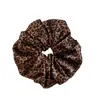 Scrunchie Grande de Estampado de Leopardo Fresco y Elegante para Mujer, Nuevo Estilo Coreano 2025 Accesorio para el Cabello Elástico Elegante de Alta Gama