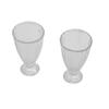 Mini Copa de Encaje Simulación de Jugo Bebida Fría Taza diy Contenedor de Comida y Juego Accesorios Decoración Casa de Muñecas Juguete