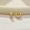 Pendientes de Aro de Tendencia de Moda Estilo Nicho de Gama Alta Pendientes de Botón de Temperamento Retro Francés Joyería para Orejas Versátil para el Viaje Diario Cierres para Pendientes