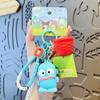 Colgante de planta verde Sanrio original, llavero creativo de dibujos animados Coolomi KT, colgante para bolso, pequeño regalo