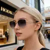 Gafas de sol poligonales de moda europeas y americanas personalizadas para mujer, gafas de sol de alta gama de estilo callejero de moda personalizadas para mujer, transfronterizo
