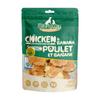 Meatyway Carne de Pato Pollo Deshidratado Tarta de Manzana Deshidratada Rollo de Pollo Snacks para Perros Pequeños Entrenamiento para la Dentición de Perros Perro