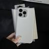 Capa de couro fosco com furo grande resistente a quedas para Apple 15Promax Nova capa protetora de couro para iPhone14