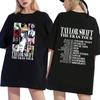 Nueva Camiseta Taylor Swift Ttpd 2025 para Hombre y Mujer