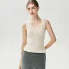 Nova coleção de outono: suéter de cashmere macio e elegante para mulheres, com gola abotoada, mangas compridas e um design versátil, perfeito como peça base ou como um conjunto de duas peças