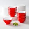 Vajilla de melamina Xiangyuan, tazón pequeño de porcelana de imitación, tazón de arroz para sopa, restaurante, tazón de arroz, olla caliente, condimento, tazón para salsa comercial