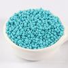 Cuentas de arroz de vidrio de color sólido con pintura al óleo de 3 mm de alta calidad, hechas a mano, para el cabello, cuentas sueltas Niang, método de ropa, accesorios de material de bordado
