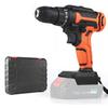 Taladro de Mano Eléctrico de Litio 21V Recargable Velocidad Ajustable Taladro de Impacto Destornillador Eléctrico Doméstico Juego de Herramientas Eléctricas