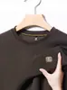 Sudadera Casual Redonda Popular para Hombre Otoño e Invierno 2025 Venta Directa de Fábrica Camiseta Térmica Redonda para Hombre Una Pieza Dropshipping