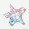 Cuentas de Estrella de Mar Granulares de Agujero Recto Océano Brillante Joyería DIY Cadena de Teléfono Móvil Llavero Accesorios de Joyería