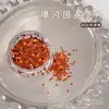 Arte de uñas de otoño e invierno: lentejuelas redondas con purpurina, mini pegatinas de lunares ultradelgadas, color bronce antiguo, deslumbrantes decoraciones para puntas de los dedos, venta al por mayor
