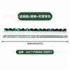 Empujador de fichas de mahjong de acrílico de alta transparencia en stock con base plana y succión magnética, organizador de cartas para uso doméstico con bordes ondulados rectos