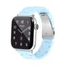 Pulseira de Relógio de Plástico Colorida em Três Peças Adequada para Apple Watch 8 9 10 Pulseira de Relógio de Cerâmica Sintética Pulseira de Pulso iWatch S11