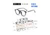 Suministro transfronterizo de gafas ultraligeras de moda para estudiantes con montura metálica TR90 duradera y virola de ácido propiónico CP 290