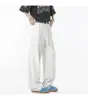 Pantalones Curvos Holgados de Seda de Hielo Estilo Japonés para Mujer y Hombre, Verano 2026, Delgados, Transpirables, Sueltos, Casuales, Secado Rápido, Pantalones Deportivos