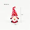 Adorno de cristal de Papá Noel, accesorio de decoración de escena navideña de cristal, adorno de escritorio, regalo, pieza decorativa