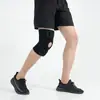 Rodillera deportiva para verano, amortiguadora, especializada para baloncesto, running y fitness, con soporte de fijación de rótula, compresión y características antideslizantes, adecuada para hombres y mujeres