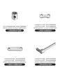 Accesorios de patrones para máquina de coser por computadora marca Baoding 2516 3020 3520 repuestos para máquina de coser por computadora