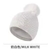 Conjunto de Dos Piezas de Gorro y Bufanda de Lana para Otoño e Invierno Transfronterizo Bola Clásico Jersey Gorro para el Frío Versátil Moderno Estilo Coreano Gorro de Punto