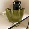 Bolso tejido transfronterizo para el uso diario, modelo nuevo 2026 versátil, bolso de gran capacidad para llevar bajo el brazo, bolso de hombro, bolso para madre e hija, bolsa de mano