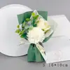 Día de San Valentín Día del Maestro Mini Ramo de Claveles Rosas de Jabón Caja de Regalo Souvenir con Regalos a Juego