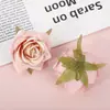 Dia dos Namorados buquê de rosas flor artificial flor de seda decoração de flor artificial arranjo de flores de mesa decoração de casa nova decoração de flor artificial