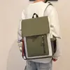 Mochila novo estilo 2026, casual, grande capacidade, adequada para o trajeto diário, estudantes universitários, para carregar laptop, para aulas do ensino médio e para viagens; mochila masculina