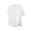 Camiseta de Verano Fina Simple de Manga Corta para Hombre Xintang, Cuello Redondo Holgado, Sensación Fresca de Seda de Hielo, Top Versátil de Media Manga