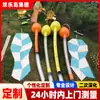 Tobogán Grande de Acero Inoxidable Equipo de Juego Exterior para Jardín de Infancia Combinación de Formas Tobogán Columpio de Parque Personalizado