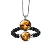 Set de Collar Colgante y Pulsera Temática de Pokémon para Pareja Transfronteriza, Unisex, Accesorios de Venta Caliente Transfronteriza