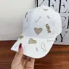 Gorra de Béisbol de Ala Dura con Bordado de Corazón de Amor Estilo Coreano para Mujer, Sombrero de Sol Casual Versátil de Primavera que Hace que la Cara Parezca Más Pequeña