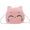 Bolso pequeño creativo de estilo coreano, nuevo monedero con forma de gatito para bebé de jardín de infantes, lindo bolso cruzado de hombro para niños con dibujos animados