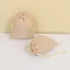 Bolsa de Veludo com Cordão para Pulseiras e Joias, Saco de Embalagem com Cordão para Guardar e Organizar Itens, Bolsa de Veludo para Pulseiras e Joias