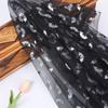 Tela Metálica Dorada de Halloween, Tela de Malla Metálica Dorada, Tela para Sombreros y Capas, Suministro Directo del Fabricante, Tela de Seda para Escenario, Disfraces de Escenario
