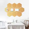 Paneles Absorbentes de Sonido de Fieltro Coloridos Hexagonales Creativos Decoración de Pared de Fotos para Jardín de Infancia Tablero de Mensajes Paneles Absorbentes de Sonido Autoadhesivos No