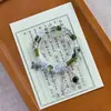 Estilo Chino Yun Zhi Yu Pulsera de Abalorios Mismo Estilo Derivado Impresión Pulsera de Abalorios Diseño Nicho de Instagram Mejor Amiga de Alto Valor