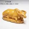 Figura de Cerámica Tang Sancai de Toro Mueble Decoración de Sala de Estar Buey del Zodiaco Vaca de Porcelana Oficina Decoración de Sala de Estar