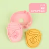 Moldes para Galletas 3D Serie Año Nuevo, Moldes Realistas para Galletas DIY con Diseño de Prensa Tridimensional, Materiales Seguros, Fáciles de Limpiar