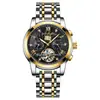 Marca Suiza Nuevo Reloj Mecánico Totalmente Automático Reloj Multifunción Reloj para Hombre Transmisión en Vivo Comercio Exterior Transfronterizo Nuevo Producto