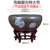Tanque de Agua para Flores para Cultivar Nenúfares, Tanque de Peces Hidropónico para Acuicultura, Macetas de Cerámica, Barril Profundo de Loto Antiguo de Gran Diámetro Tanque Feng Shui
